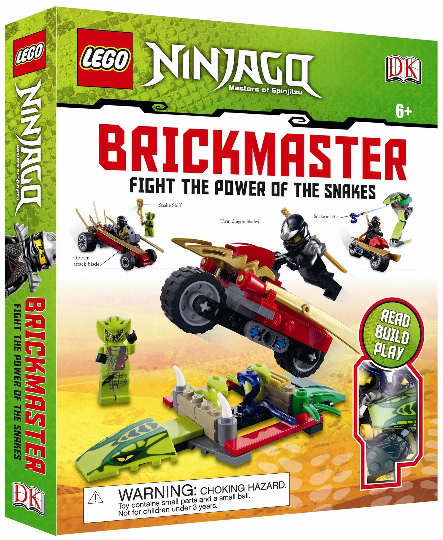 Ninjago: Brickmaster: Fight The Power Of The Snakes