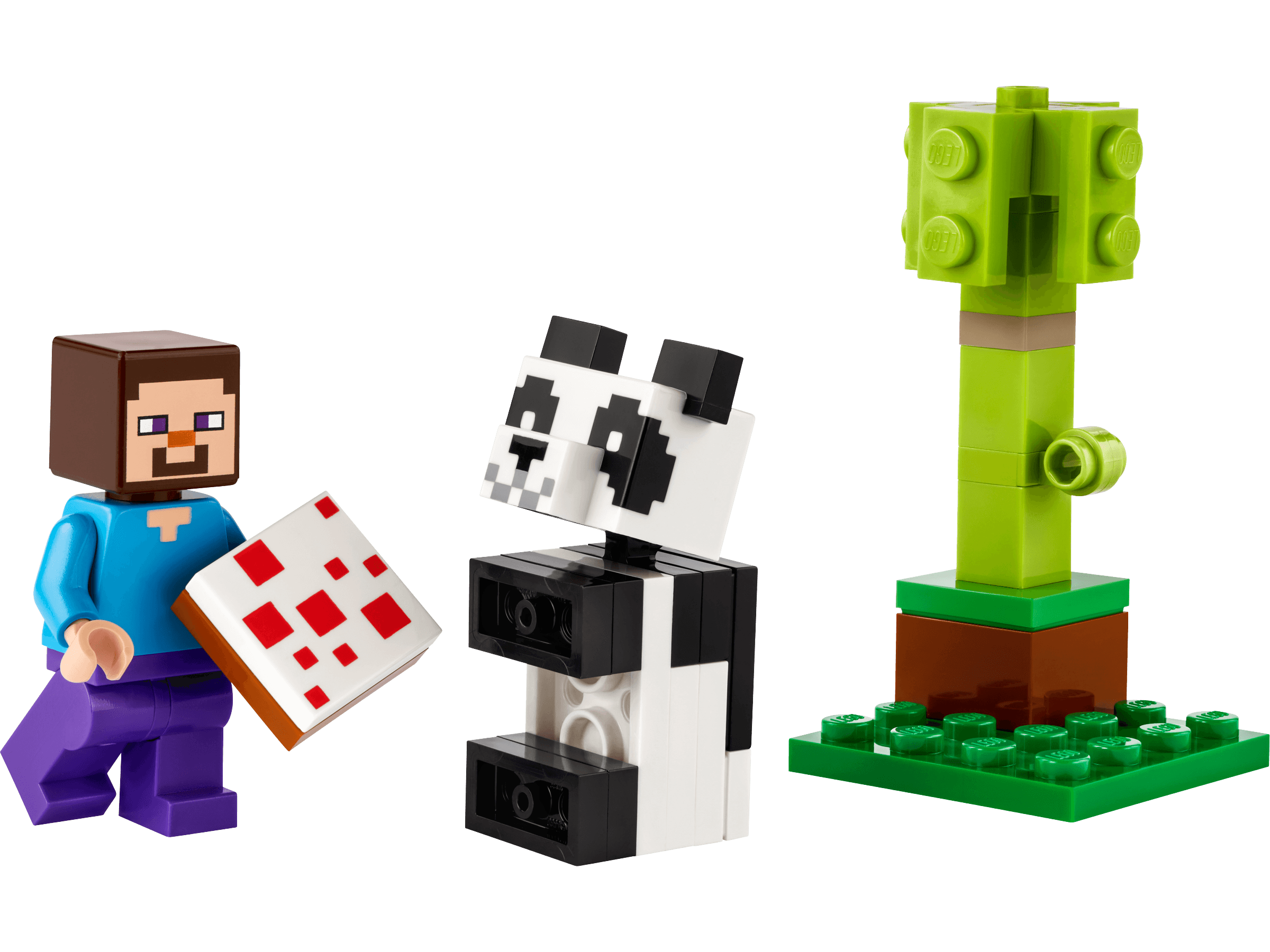 Steve and Baby Panda