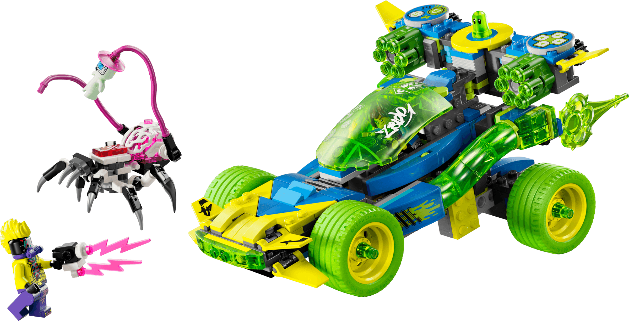 Mateo and the Z-Blob Action Race Car