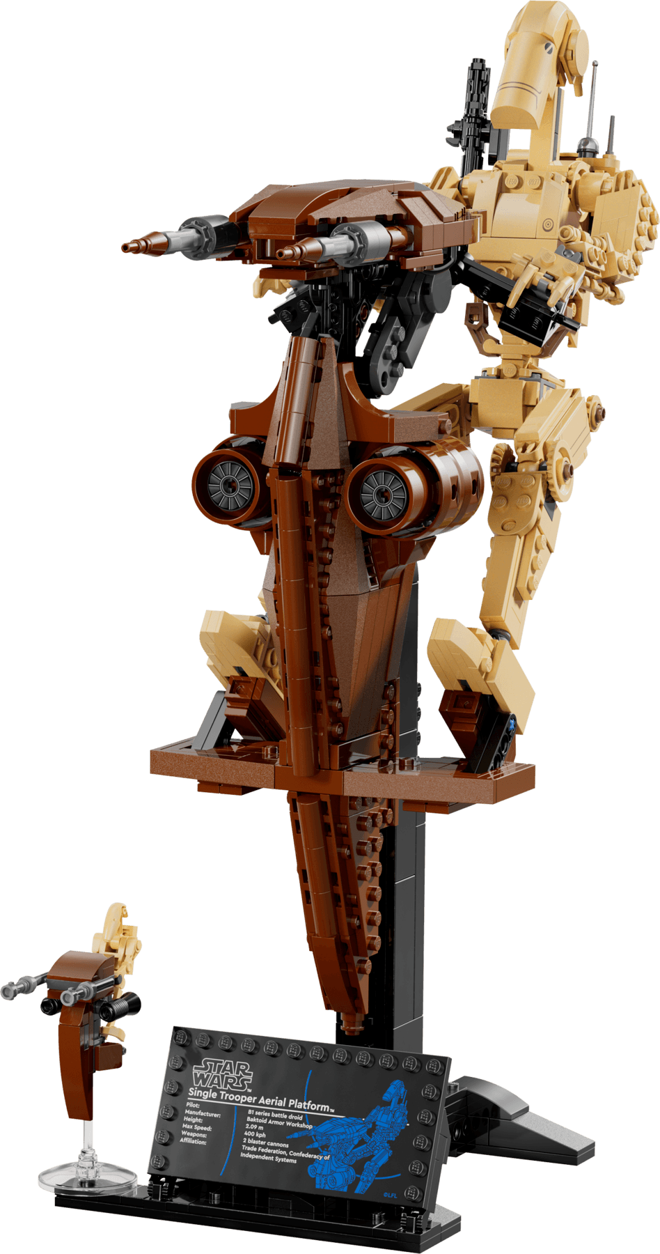 Battle Droid with STAP