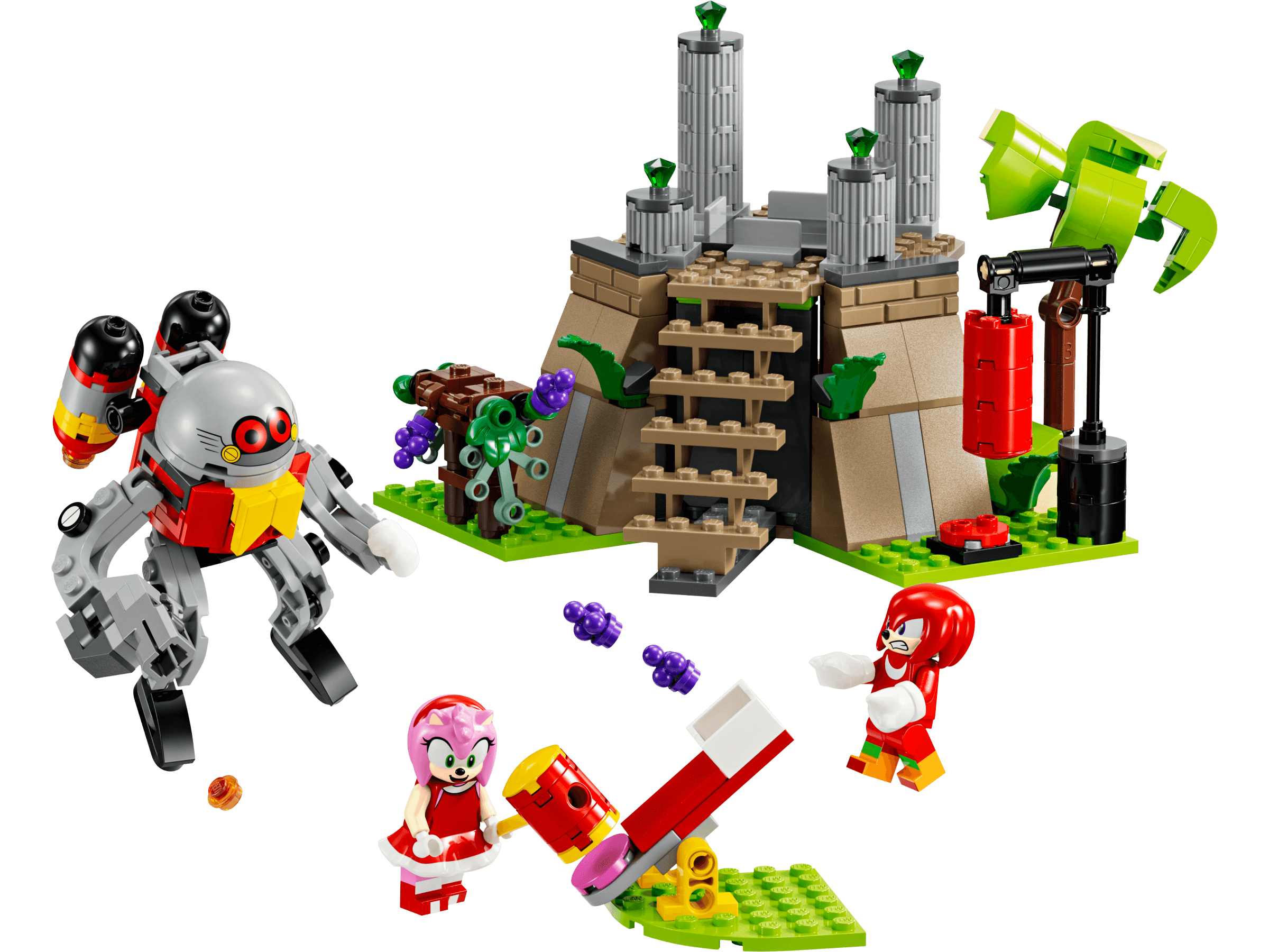 Knuckles and the Master Emerald Shrine