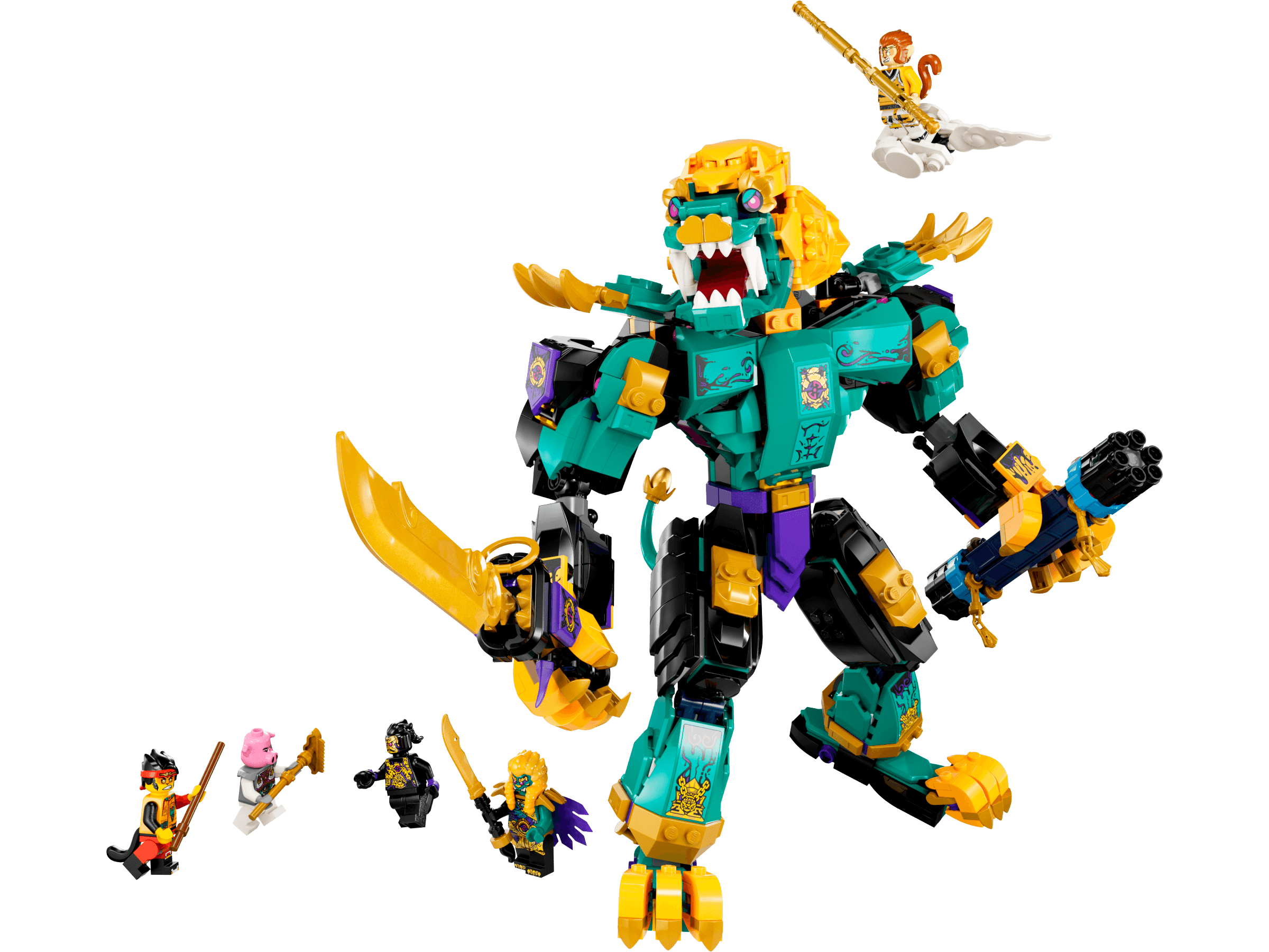 The Mighty Azure Lion