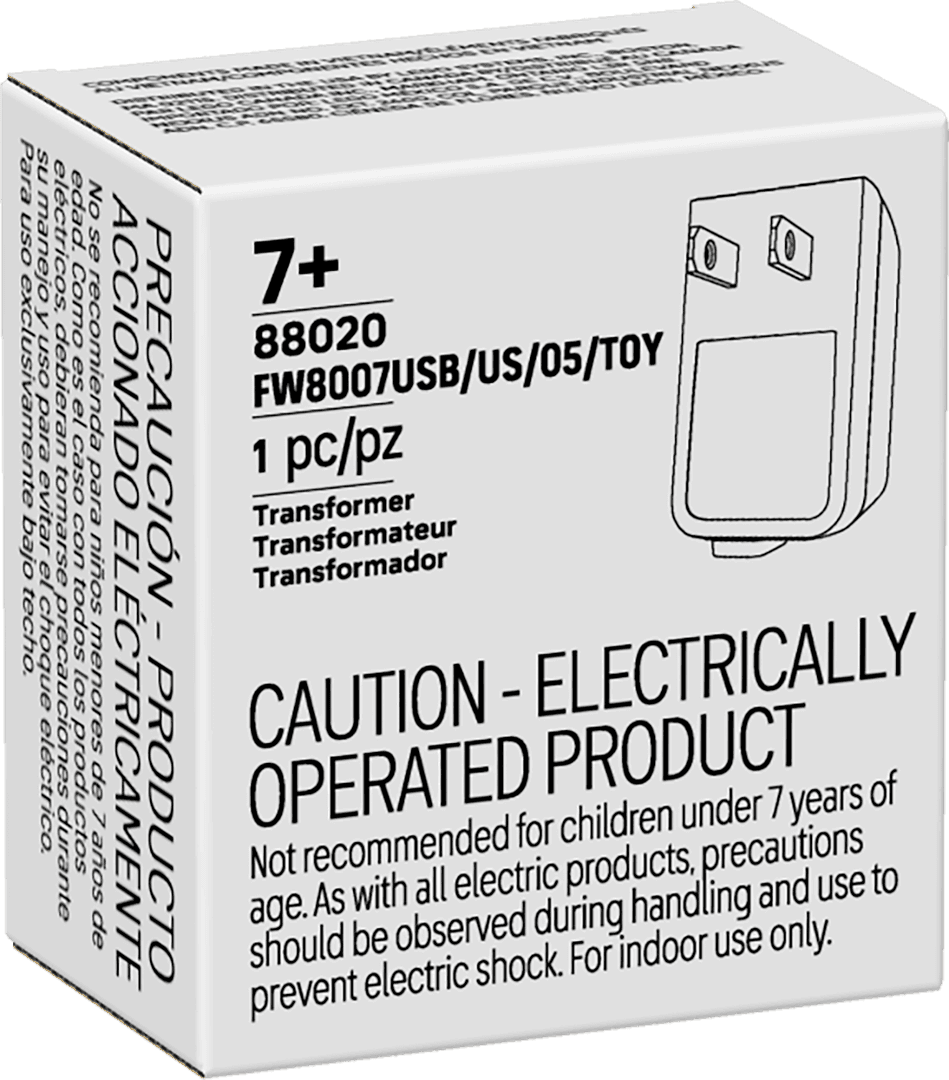 USB Power Adapter Type A (With Holes) (Black)