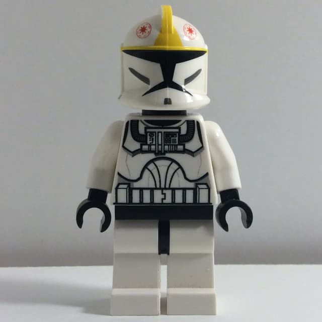 Clone Pilot, Phase I Armor, Plain Black Head