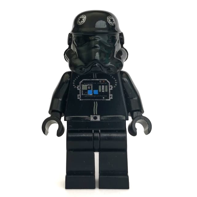 TIE Pilot, Plain Legs, Plain Brown Head