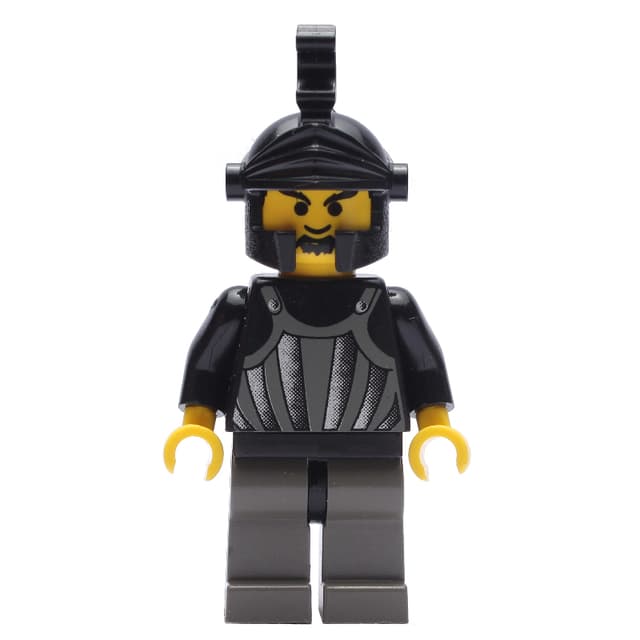Knight (Fright Knights) - Black Helmet, no Plume