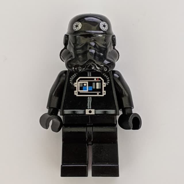 TIE Pilot, Plain Legs, Plain Reddish Brown Head