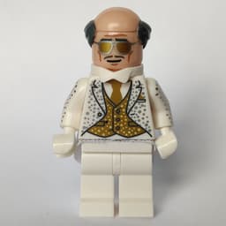 Alfred Pennyworth, Balding, White Tuxedo (Disco Outfit)(CMF)