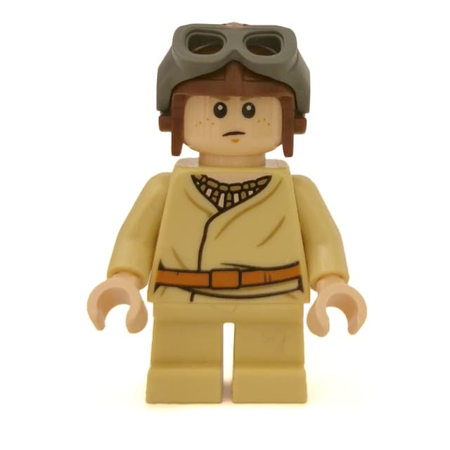 Anakin Skywalker, Child, Reddish Brown Helmet