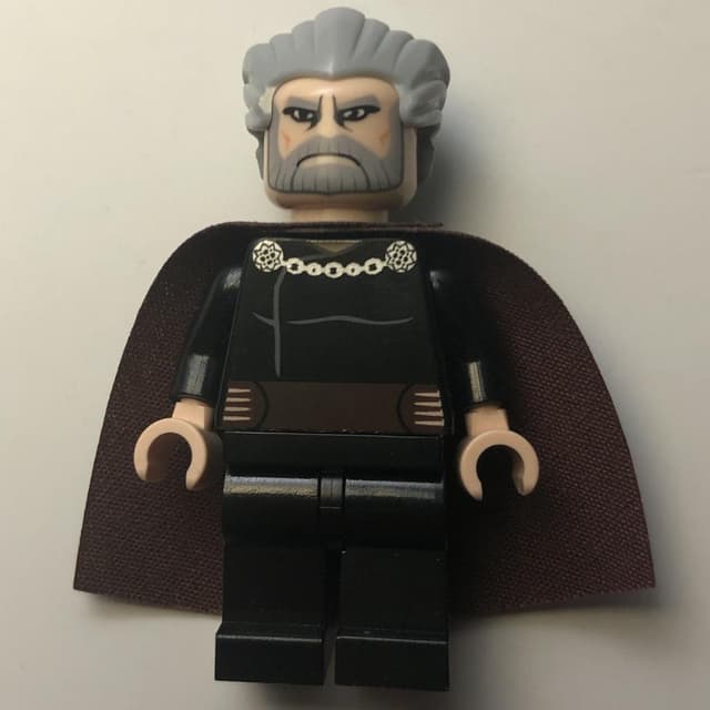 Count Dooku, Light Bluish Gray Hair