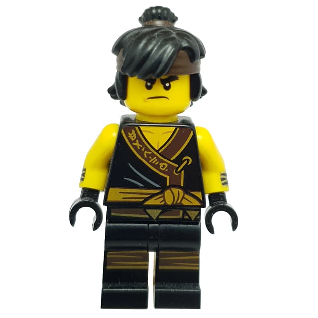 Cole with Hair in Bun (LEGO Ninjago Movie)