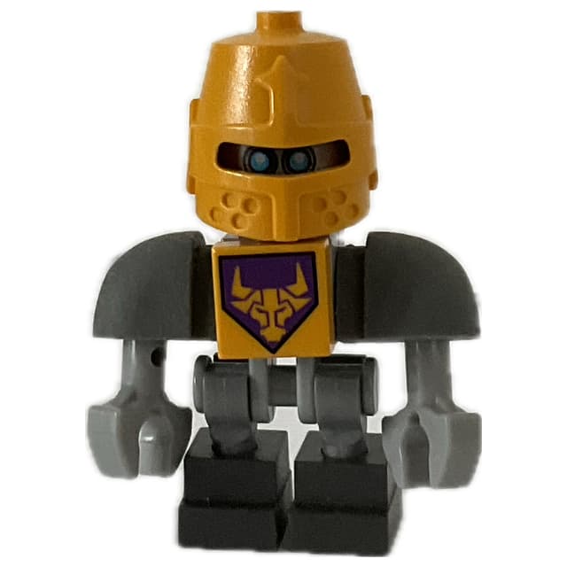 Axl Bot with Bright Light Orange Helmet