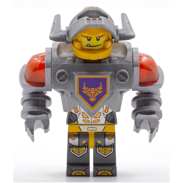 Axl with Flat Silver Torso