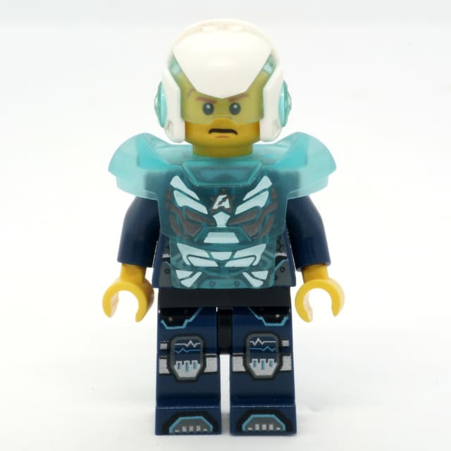 Agent Max Burns with Helmet and Shoulder Armor