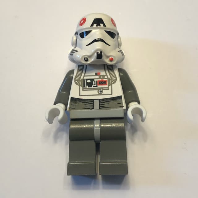 AT-AT Driver, White Uniform, Plain Yellow Head