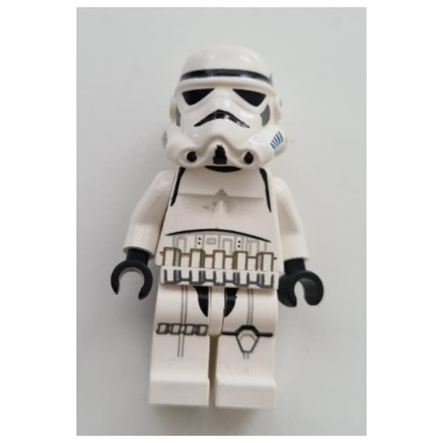 Stormtrooper, Plain Yellow Head, White Hips