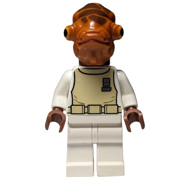 Admiral Ackbar, White Outfit