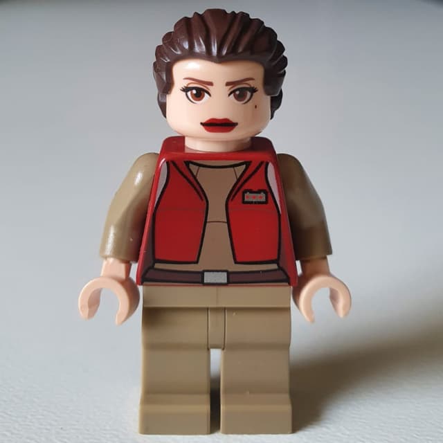 Padme Amidala / Naberrie, Dark Red Senator Outfit, Ponytail Hair (Clone Wars)