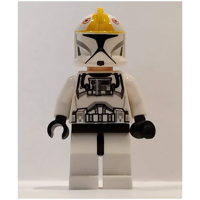 Clone Pilot, Phase I Armor, Black Eyes, Plain Legs