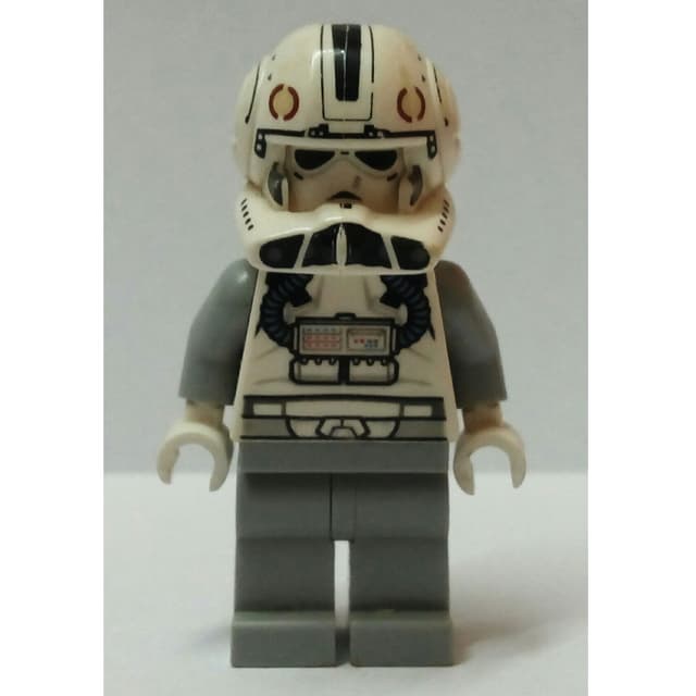 Imperial Pilot V-wing with White Printed Head