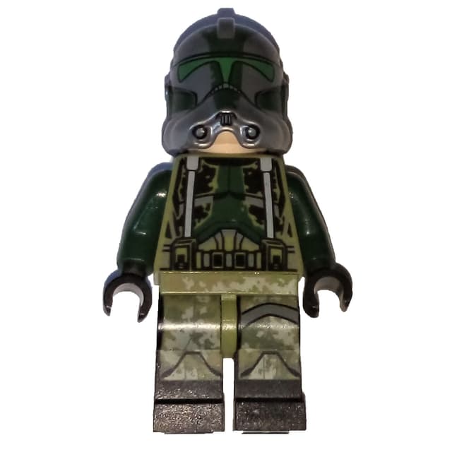 Clone Commander Gree, Kashyyyk Armor, Dark Gray Leg Strap