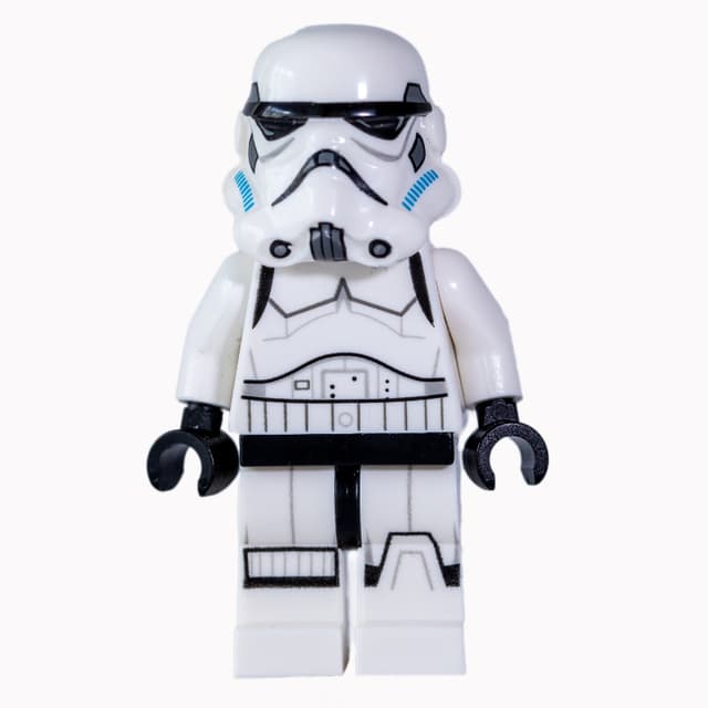 Stormtrooper, Dark Azure Helmet Vents, Angry (Rebels)