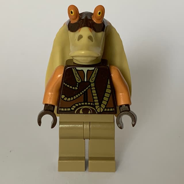 Gungan Warrior, Dark Tan Legs, Dark Brown Hands