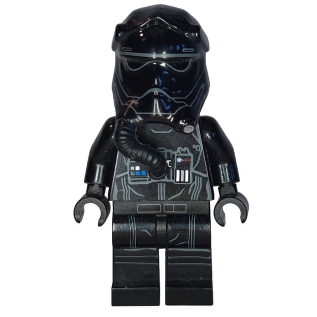 TIE Pilot, First Order, Two White Lines on Helmet