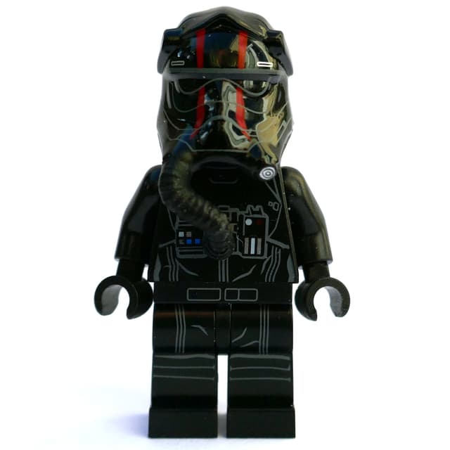 TIE Pilot, First Order, Two Red Lines on Helmet