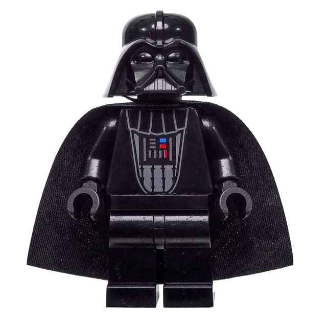 Darth Vader, Light Bluish Gray Skin, No Scars on Right Cheek (3626c Head)