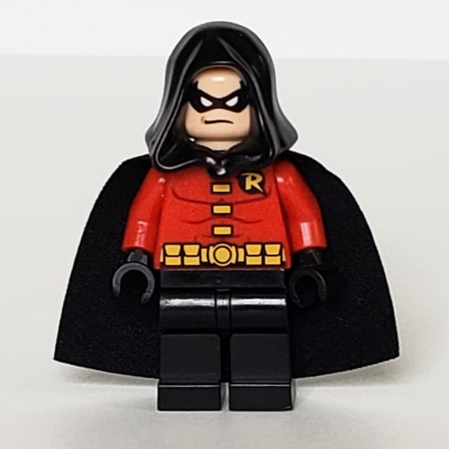 Robin with Black Hood and Cape