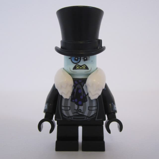 The Penguin with Fur Collar and Scowl