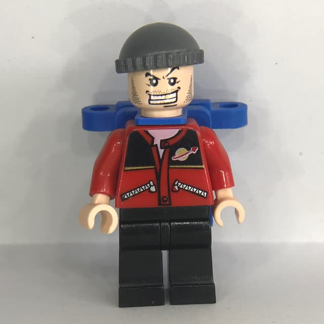 Jewel Thief with Blue Backpack