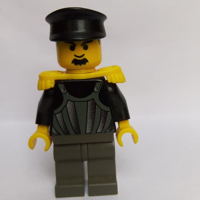 Time Twisters - Black Torso, Light Gray Vest, Dark Gray Legs