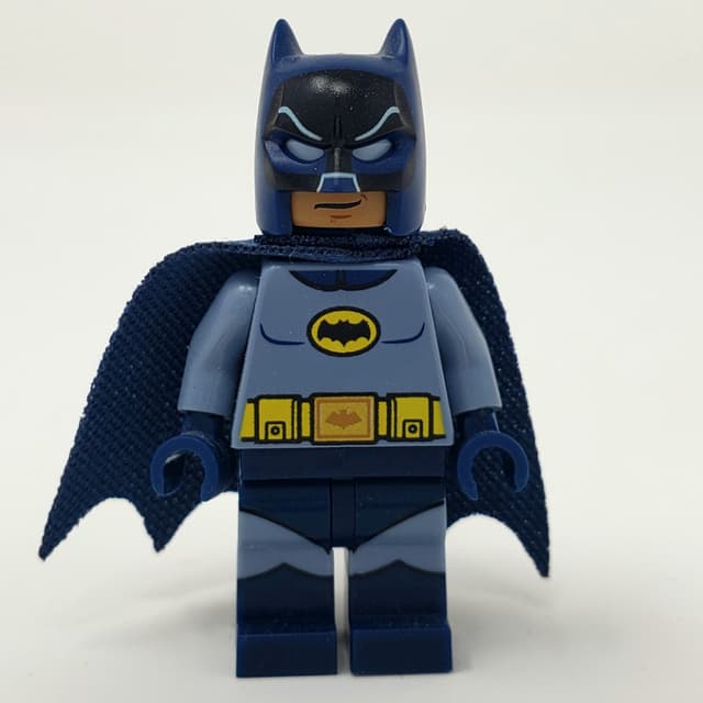 Batman, Sand Blue Suit, Dark Blue Cape and Cowl (60's TV Series)