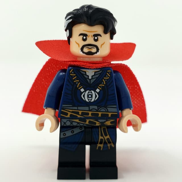 Doctor Strange with Red Cape and Collar