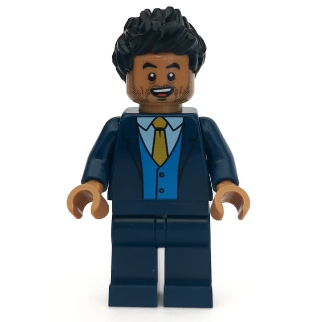 Simon Masrani in Dark Blue Suit