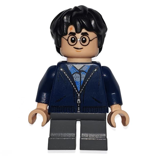 Harry Potter, Dark Blue Jacket with Zipper, Short Legs