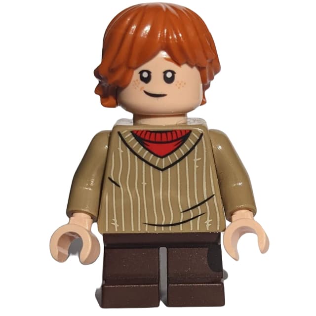 Ron Weasley, Dark Tan Sweater with Stripes, Short Legs