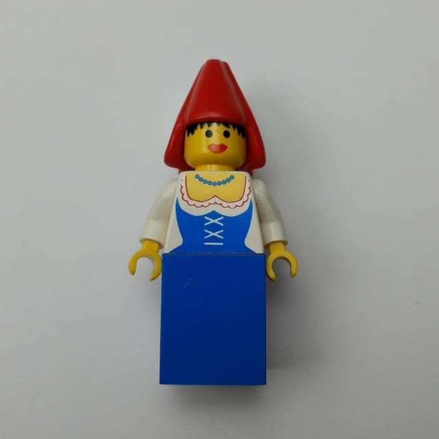 Maiden - Blue Skirt, Red Cone Hat
