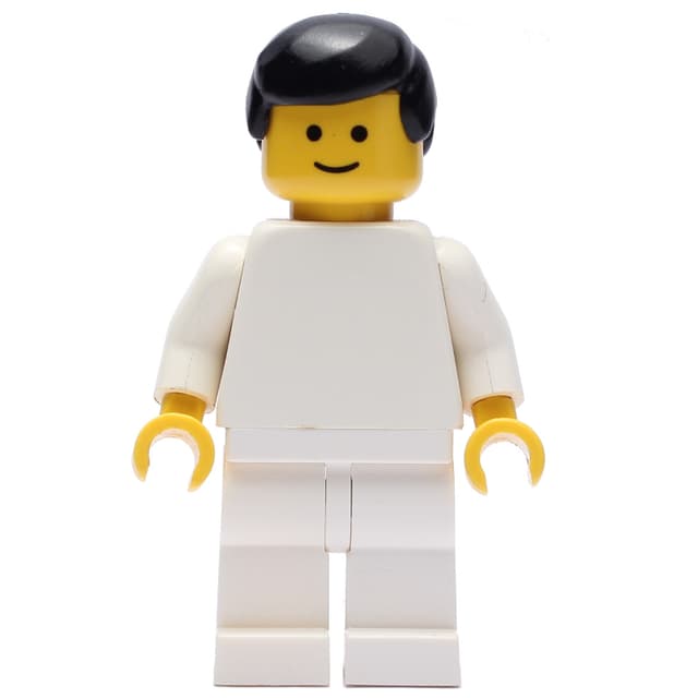 Soccer Player White Torso, White Legs 4