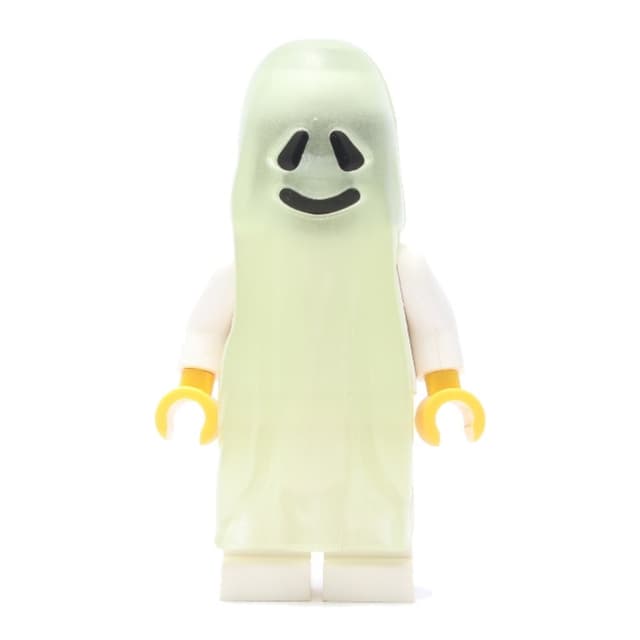 Ghost - Glow in the Dark, White Legs, Yellow Hands