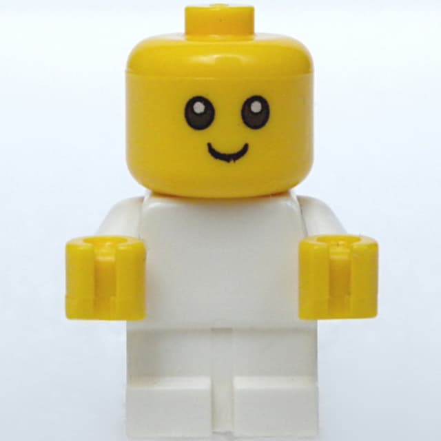 Baby, White Body - Head with no neck