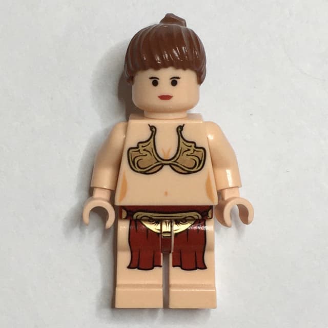 Princess Leia, Slave Outfit, Black Eyes