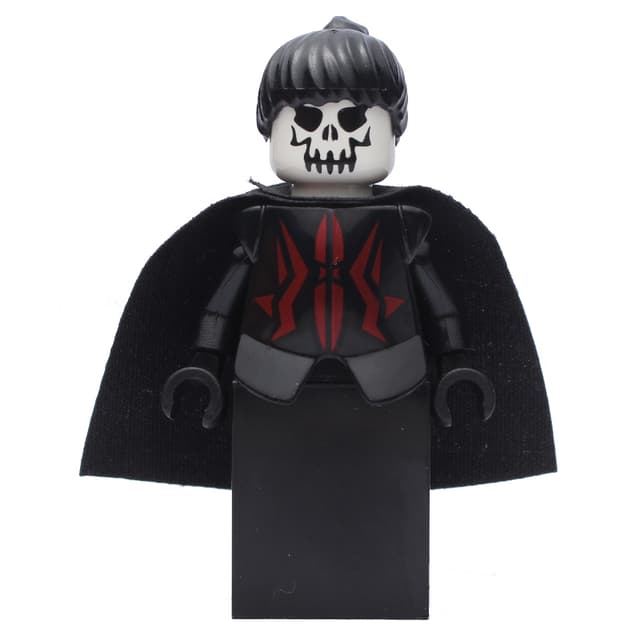 Queen, Skull Head, Black Dress, Black Cape, Black Hair
