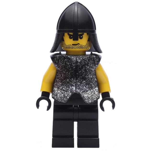 Rouge Knight, Black and Yellow, Black Helmet