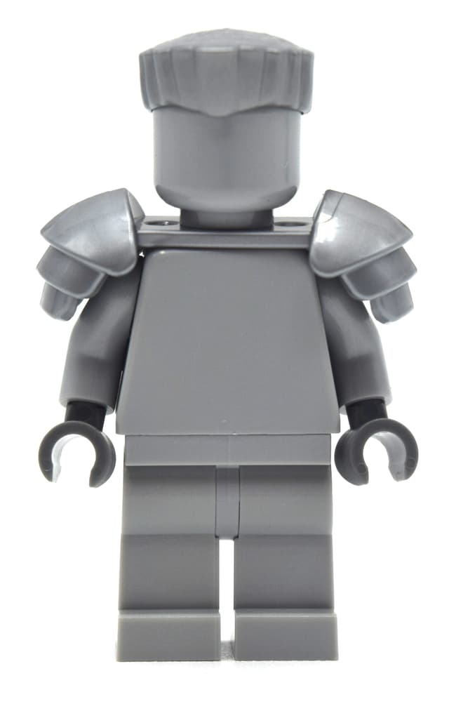 Statue with Flat Top Hair