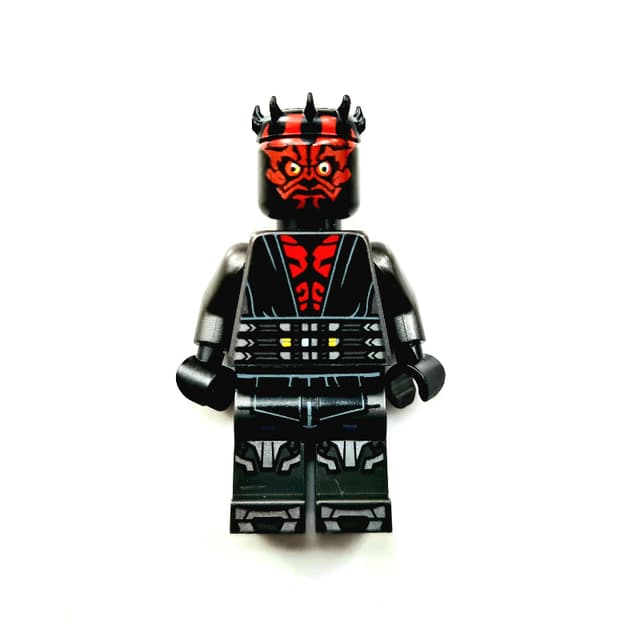 Darth Maul, Horns, Printed Mechanical Legs, Red Chest