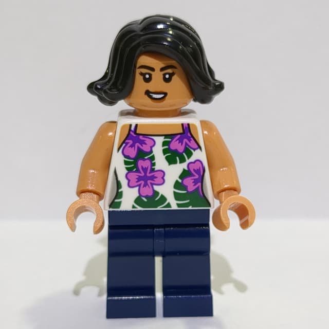 Sammy, Dark Blue Legs, Vest Top