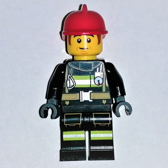 Bob, Black Firesuit, Red Helmet